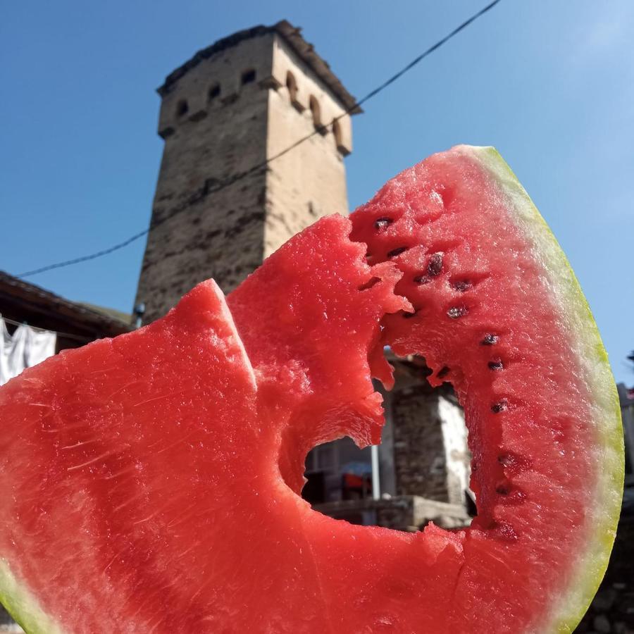 Old Tower Guesthouse - Kafe Ушґулі Екстер'єр фото